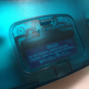 Clear blue Nintendo 64 set with ULTRA HDMI kit - compatible with JP and US games