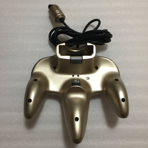 Gold Nintendo 64 in box set with ULTRA HDMI kit - compatible with JP and US games