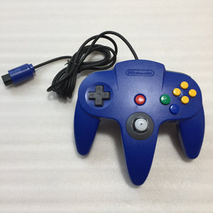 Clear blue Nintendo 64 set with ULTRA HDMI kit - compatible with JP and US games