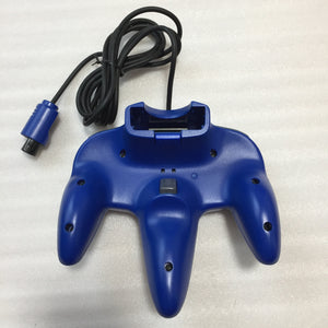 Clear blue Nintendo 64 set with ULTRA HDMI kit - compatible with JP and US games