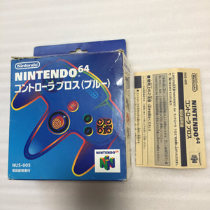 Clear blue Nintendo 64 set with ULTRA HDMI kit - compatible with JP and US games