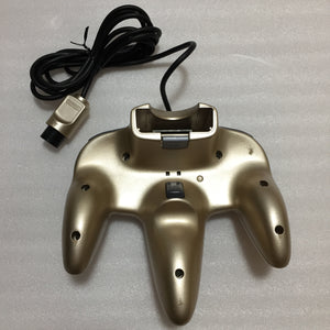 Gold Nintendo 64 set with ULTRA HDMI kit - compatible with JP and US games - F-Zero X set