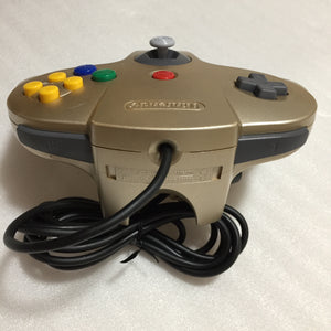 Gold Nintendo 64 set with ULTRA HDMI kit - compatible with JP and US games - F-Zero X set