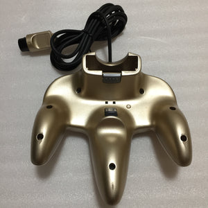 Gold Nintendo 64 set with ULTRA HDMI kit - compatible with JP and US games - F-Zero X set