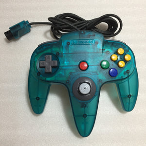 Clear blue Nintendo 64 set with ULTRA HDMI kit - compatible with JP and US games