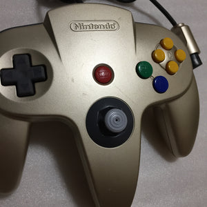 Gold Nintendo 64 set with ULTRA HDMI kit - compatible with JP and US games - F-Zero X set