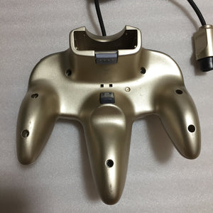 Gold Nintendo 64 set with ULTRA HDMI kit - compatible with JP and US games - F-Zero X set