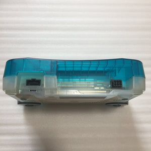 Clear blue Nintendo 64 set with ULTRA HDMI kit - compatible with JP and US games