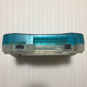 Clear blue Nintendo 64 set with ULTRA HDMI kit - compatible with JP and US games