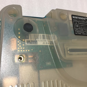 Clear blue Nintendo 64 set with ULTRA HDMI kit - compatible with JP and US games