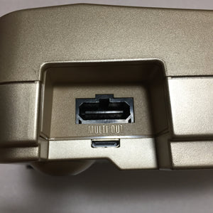 Gold Nintendo 64 set with ULTRA HDMI kit - compatible with JP and US games