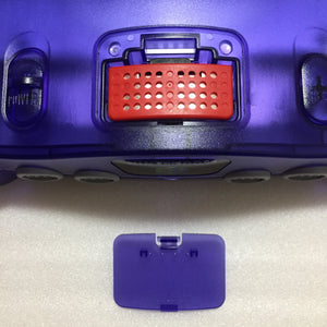 Clear Purple Nintendo 64 set with ULTRA HDMI kit - compatible with JP and US games