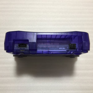Clear Purple Nintendo 64 set with ULTRA HDMI kit - compatible with JP and US games