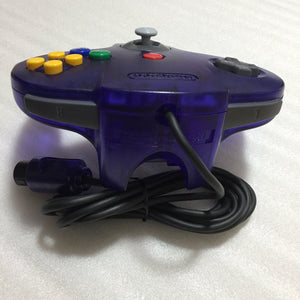 Clear Purple Nintendo 64 set with ULTRA HDMI kit - compatible with JP and US games