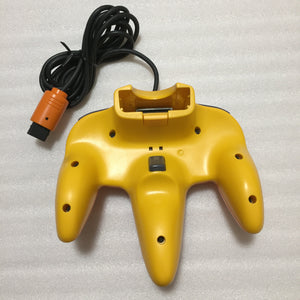 Pikachu Orange Nintendo 64 set with ULTRA HDMI kit - compatible with JP and US games