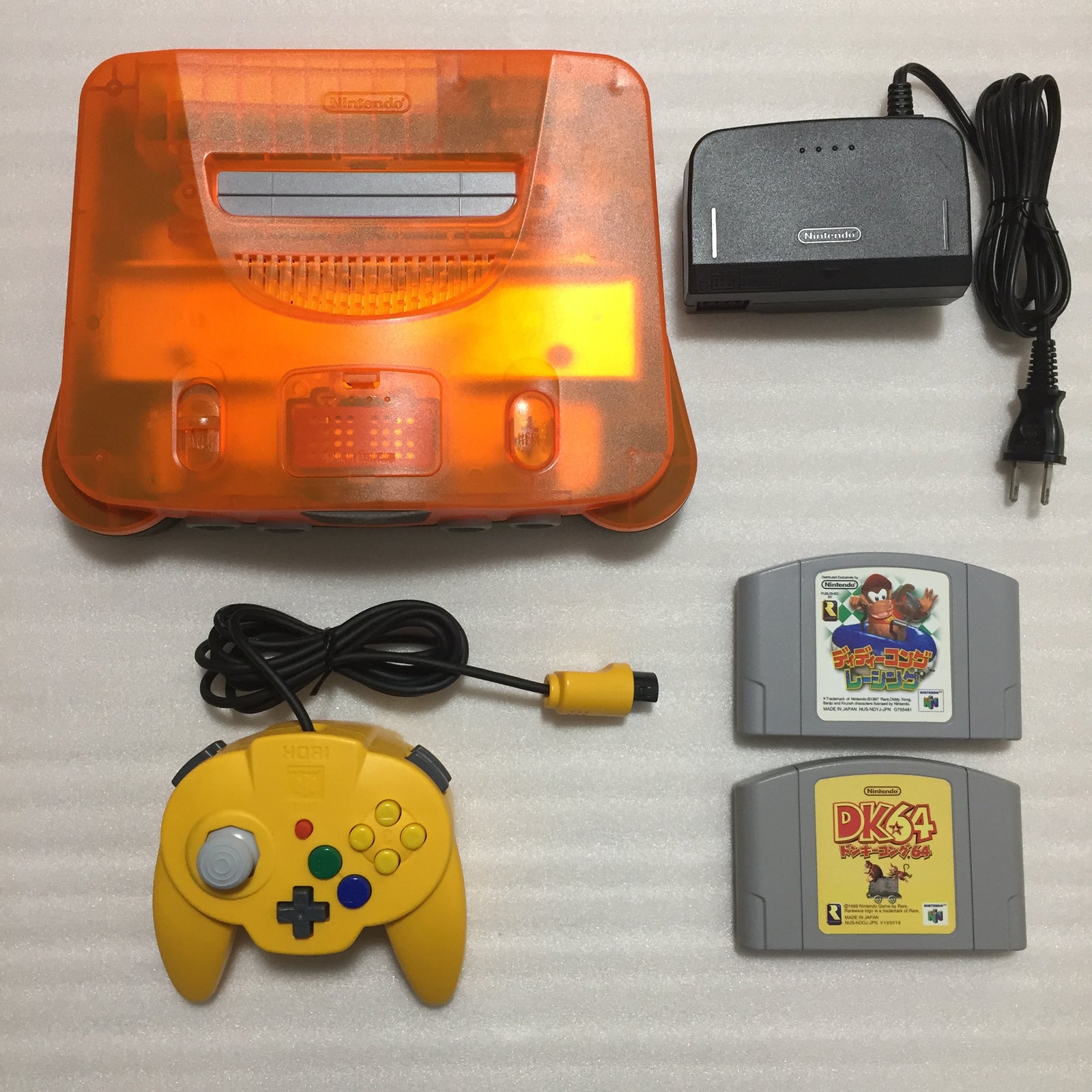 Daiei Hawks Nintendo 64 set with ULTRA HDMI kit and Hori pad - compatible with JP and US games