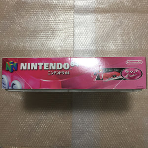 Clear red Nintendo 64 in box set with ULTRA HDMI kit - compatible with JP and US games