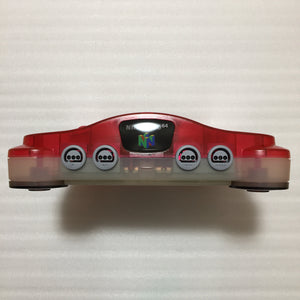 Clear red Nintendo 64 in box set with ULTRA HDMI kit - compatible with JP and US games