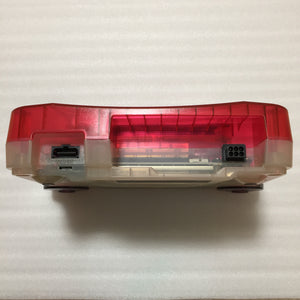 Clear red Nintendo 64 in box set with ULTRA HDMI kit - compatible with JP and US games