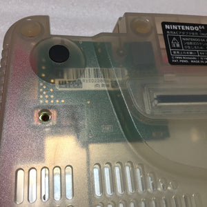 Clear red Nintendo 64 in box set with ULTRA HDMI kit - compatible with JP and US games