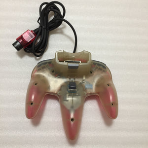 Clear red Nintendo 64 in box set with ULTRA HDMI kit - compatible with JP and US games