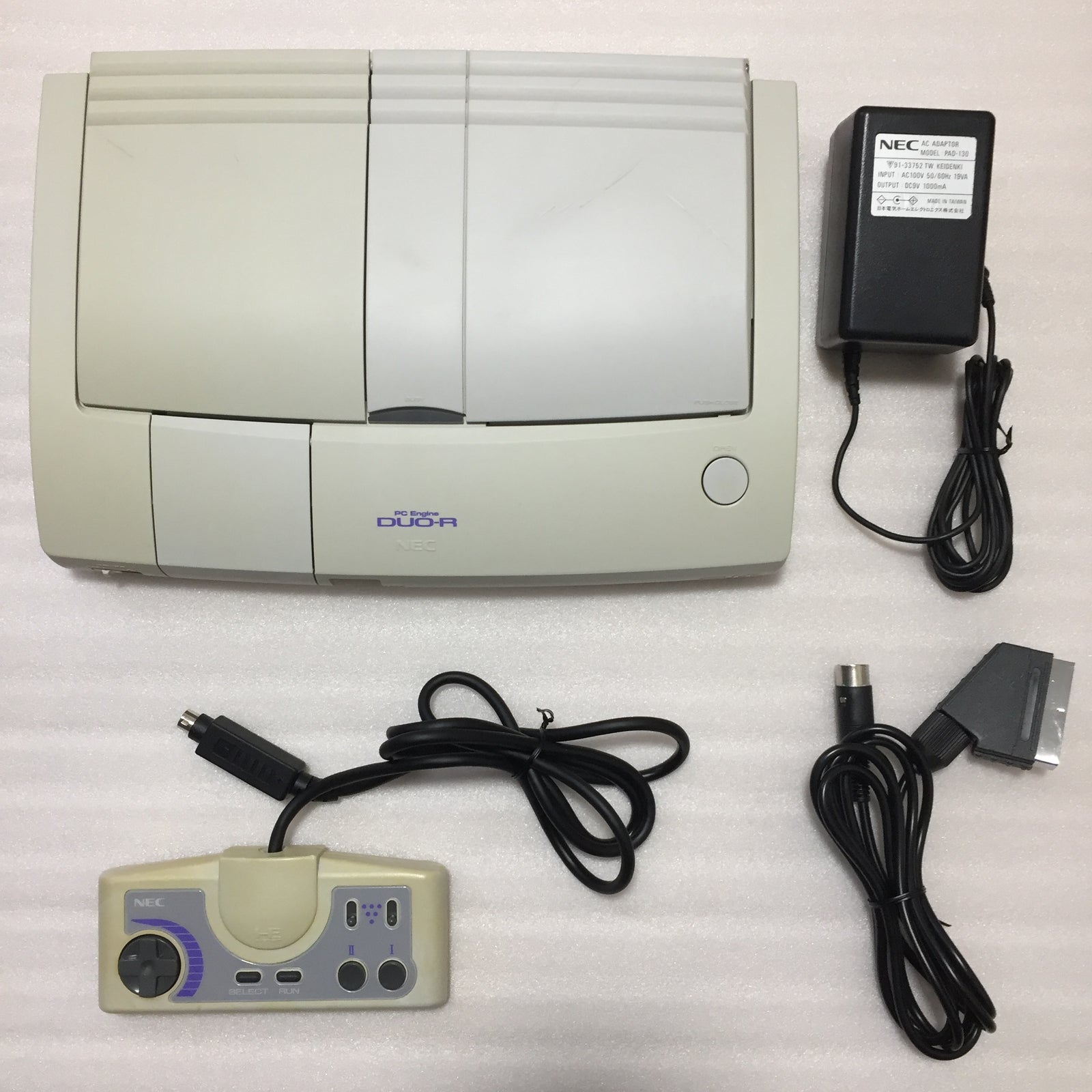 PC Engine Duo-R with RGB kit