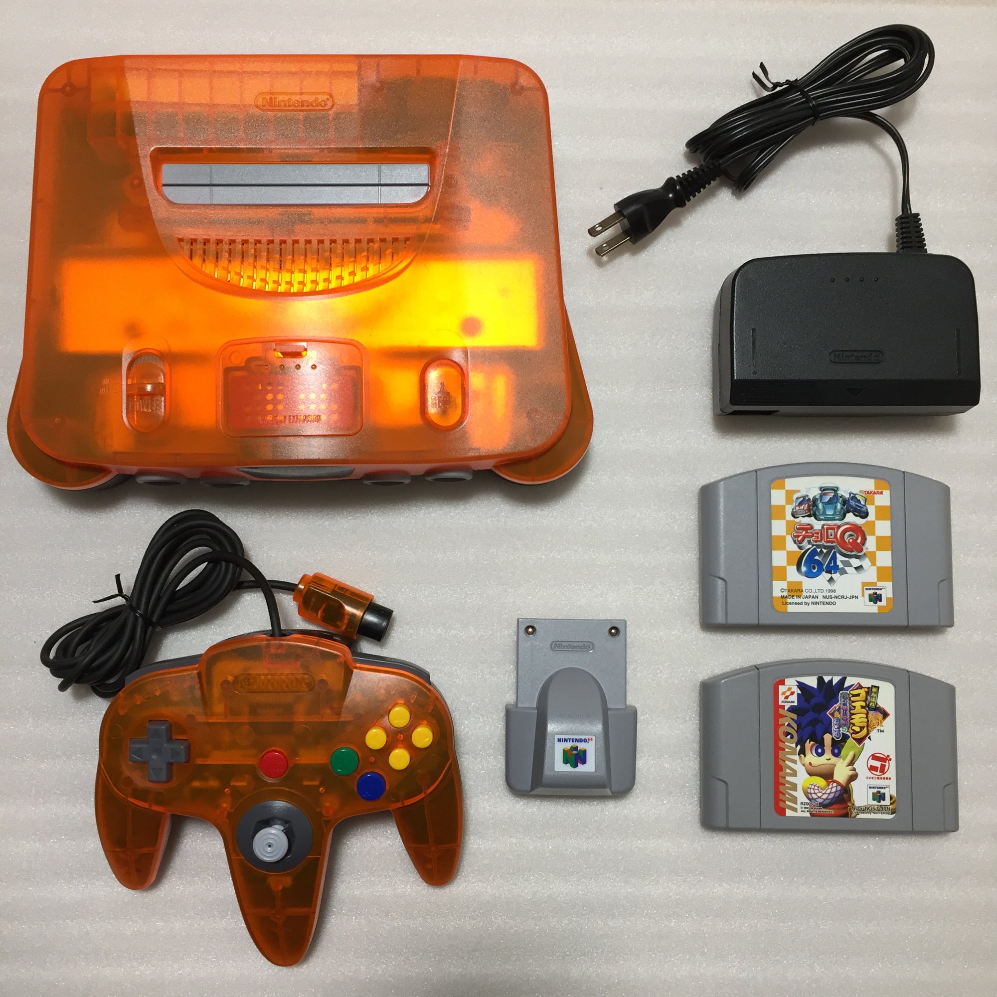 Daiei Hawks Nintendo 64 set with ULTRA HDMI kit - compatible with JP and US games