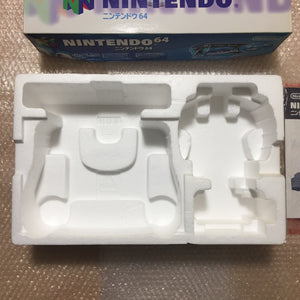 Clear blue Nintendo 64 in box set with ULTRA HDMI kit - compatible with JP and US games