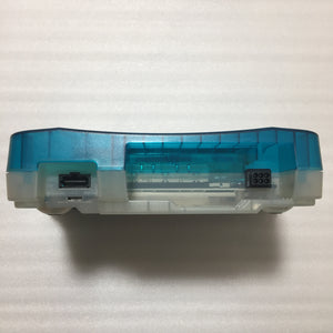 Clear blue Nintendo 64 in box set with ULTRA HDMI kit - compatible with JP and US games