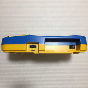 Pikachu Blue Nintendo 64 set with ULTRA HDMI kit - compatible with JP and US games