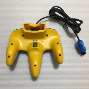 Pikachu Blue Nintendo 64 set with ULTRA HDMI kit - compatible with JP and US games