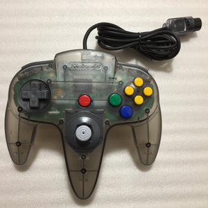 Jusco Clear Grey Nintendo 64 set with ULTRA HDMI kit - compatible with JP and US games