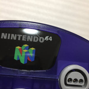 Clear Purple Nintendo 64 set with ULTRA HDMI kit - compatible with JP and US games