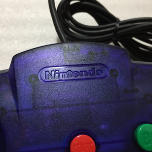 Clear Purple Nintendo 64 set with ULTRA HDMI kit - compatible with JP and US games