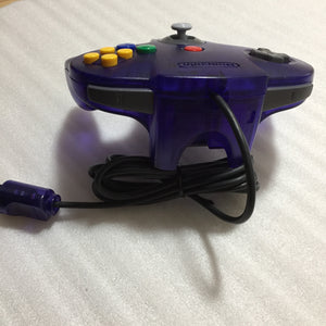 Clear Purple Nintendo 64 set with ULTRA HDMI kit - compatible with JP and US games