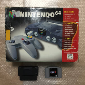 PAL (UK version) Nintendo 64 in box set with ULTRA HDMI kit - with universal adaptor