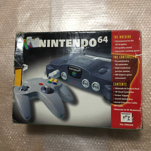 PAL (UK version) Nintendo 64 in box set with ULTRA HDMI kit - with universal adaptor