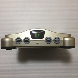 Gold Nintendo 64 set with ULTRA HDMI kit - compatible with JP and US games