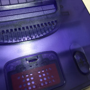Clear Purple Nintendo 64 set with ULTRA HDMI kit - compatible with JP and US games