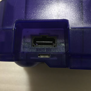 Clear Purple Nintendo 64 set with ULTRA HDMI kit - compatible with JP and US games