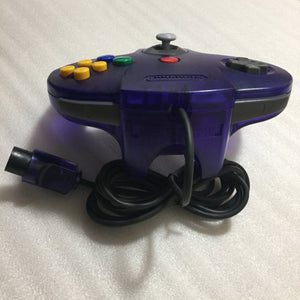 Clear Purple Nintendo 64 set with ULTRA HDMI kit - compatible with JP and US games