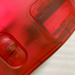 Clear red Nintendo 64 set with ULTRA HDMI kit - compatible with JP and US games