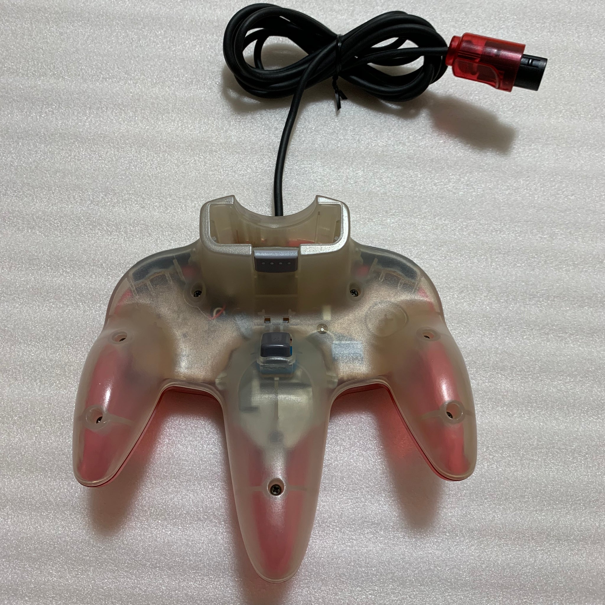 Clear red Nintendo 64 set with ULTRA HDMI kit - compatible with JP and ...