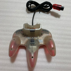 Clear red Nintendo 64 set with ULTRA HDMI kit - compatible with JP and US games