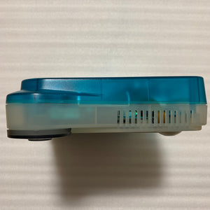 Clear blue Nintendo 64 set with ULTRA HDMI kit - compatible with JP and US games
