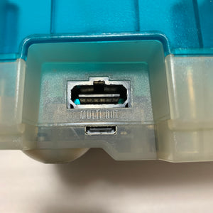 Clear blue Nintendo 64 set with ULTRA HDMI kit - compatible with JP and US games