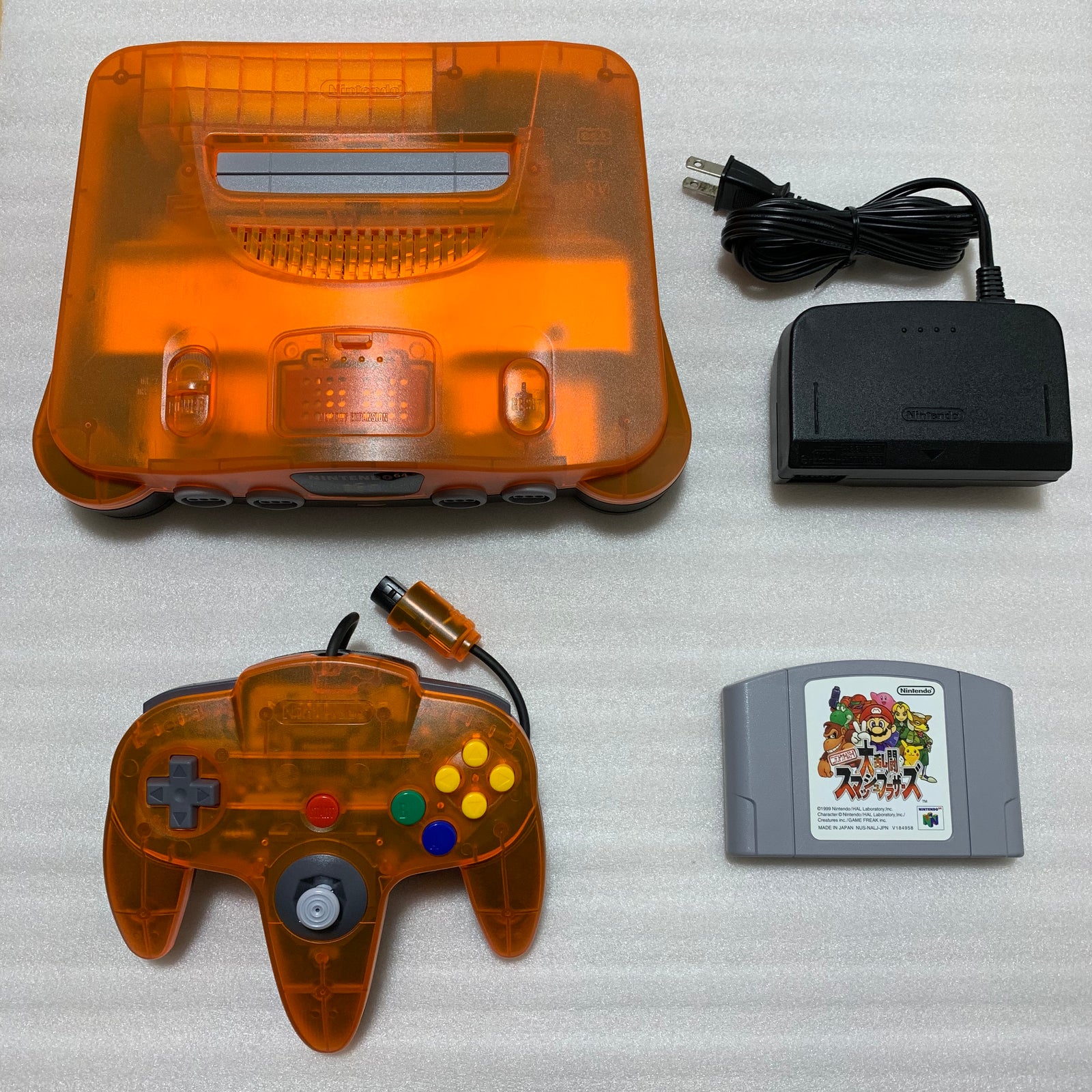 Daiei Hawks Nintendo 64 set with ULTRA HDMI kit - compatible with JP and US games