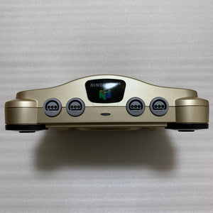 Gold Nintendo 64 set with ULTRA HDMI kit - compatible with JP and US games