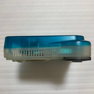 Clear blue Nintendo 64 set with ULTRA HDMI kit - compatible with JP and US games