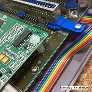 AV Famicom with NESRGB kit - NES adapter set